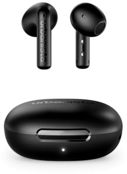Urbanista Santa Monica Adaptive Noise Cancelling Kopfhörer – ANC Open Fit In-Ear Ohrhörer mit 6 Mikrofonen, Bluetooth 6, Multipoint, IPX4 & Touch-Steuerung