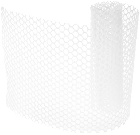 ARTIBETTER Balkonschutzzaun sicherheitsnetz schutznetz Kunststoff-Maschendrahtzaun Gitterzaun Plastiknetz Plastikgartenzaun Maschendrahtzaun aus Kunststoff balkonnetz für haustiere Weiß