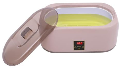 200W 4L Paraffinbad für Hände und Füße mit Aluminium-Innentopf, 0-100℃ Einstellbare Temperatur Paraffinwachs Maschine mit LED-Anzeige, Paraffin Wachsbad Maschine Paraffinwachsgerät