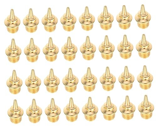 JOINPAYA 32 Piezas Clavos para Zapatillas de Atletismo de Clavos Cortos Antideslizantes para Correr Cross Country Resistente la Corrosión Instalación para Entrenamiento