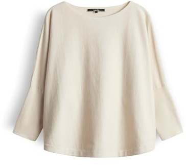 someday Feinstrickpullover Damen | Oversized Passform, Ovale Form, Cape-Stil