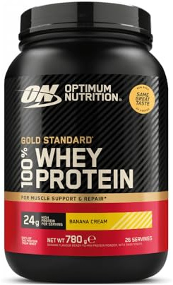 Optimum Nutrition 100% Whey Gold Standard (768g) Banana Cream - Eiweiße - Molkenprotein-Mischung