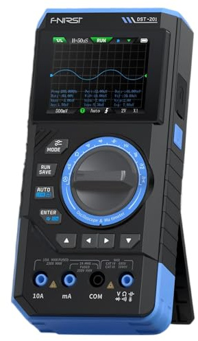 DST-201 multimetro digitale 3IN1 oscilloscopio sorgente di segnale 19999 conteggi 10MHz/1MHz strumenti portatili per elettricisti (DST-201)