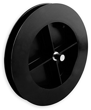 DIWARO® Gurtscheibe mit Stift | Durchmesser Ø 85mm; 115mm; 125mm; 160mm | für achtkant Stahlwelle mit 40mm Schlüsselweite | Gurtbreite von 10-15mm