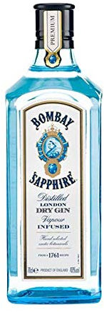 GIN BOMBAY SAPPHIRE LT 1