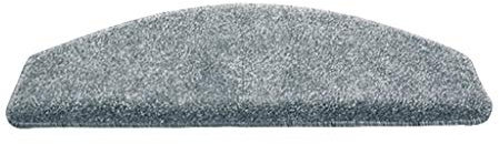 Treppen Teppich Shaggy Stufenmatten Treppen-Teppich 65x24x3cm Rutschfest Noising Matte / Teppich Zum Treppenstufe Kein Kleber Einfarbig Waschbar Erhältlich In 9 Farben Rechteckig Und Halbkreisförmig Z