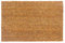 Carpido rutschfeste Kokosmatte - 100 x 400 cm Natur - Nachhaltige Naturfaser für den überdachten Außenbereich - 100% Kokos Fußmatte - Türmatte Eingang