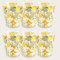 ARCA Bicchieri d'Acqua in Vetro Cristallino | Set da 6 Bicchieri d'Acqua in Vetro Colorati | | Lavabili in Lavastoviglie e Resistenti agli Urti | 27cl