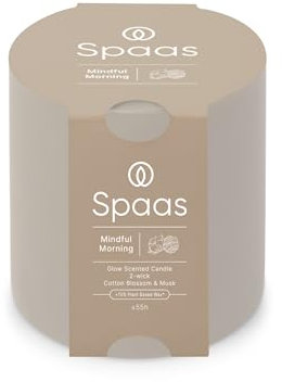 Spaas Glow Duftkerze 2-Docht 55h, Mindful Morning