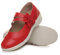 AJVANI Flat Grip Sole Padded Mary Jane Hook&Loop Comfort Shoes Size 8 41 Red