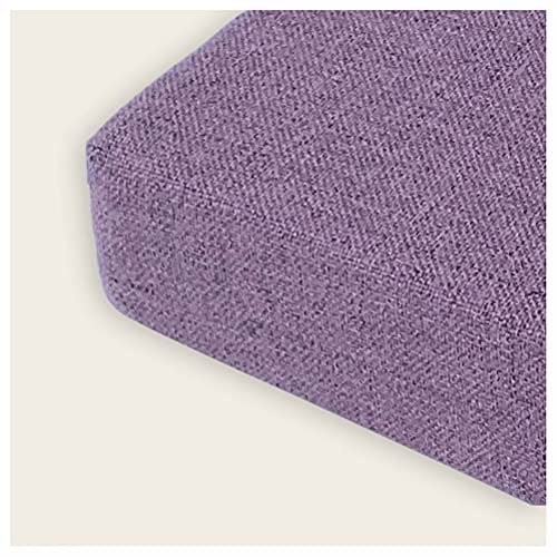 Bankauflage Bankkissen Innenräume/Außenraum,Niederlehner Stuhlauflage Sitzpolster Garten Kissen,8cm Verdicken Auflagen Sonnenliege Chaiselongue Kissen Outdoor/Indoor-Lila 180x30x8cm(71x12x3.2in)