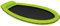 Intex – Amaca gonfiabile con tappetino in rete, 178 x 94 cm, colori assortiti (verde, 178 x 94 cm)