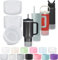 Stanley Cup Silikon Boot für Trinkbecher, IceFlow 567-1134 ml, Hydroflask-Wasserflasche 340-680 ml, Bodenschutz 7,1-7,6 cm Unterseite