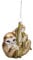 ZauberDeko Christbaumanhänger Tiere Giraffe Zebra Faultier Schlange Baumschmuck Anhänger Weihnachten, Modell:Faultier