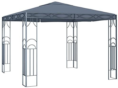 Rasen- & Garten-Pavillon 300x300 cm Anthrazit - Haus & Garten
