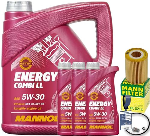 Ölfilter-Set + 5W30 für M + Glinks + rechts + C + E Klasse W204 W212