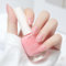 Pink Nail Polish - Light Varnish, Long Lasting & Chip Resistant, Highly Pigmented Baby Pink Gel, Quick Dry for Art Manicure DIY at Home