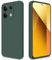 GiiYoon Hülle Kompatibel mit Xiaomi Redmi Note 13 5G, Hochwertiges Liquid Silicone Case, Rundumschutz Handyhülle, Kratzfestes Weiches Mikrofaserfutter- grün