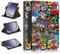 TOPCASE Funda Giratorio 360º para Samsung Galaxy Tab A9 Plus 11 Pulgadas 2023 SM-X210/X216/X218 Estuche con Portalápices y Función Soporte Auto-Sueño/Estela,Pintada