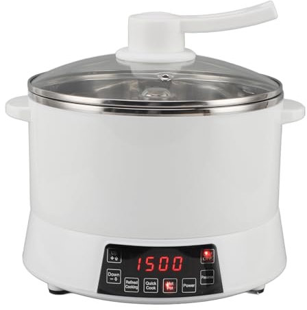 Olla Arrocera Eléctrica, Función de Preservación del Calor Olla Arrocera 4L Elevación 12H Reserva Temporizada para Cocinar Arroz Al (Genericgsvknmu24r-12)