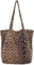 Schultertasche mit Leopardenmuster, weich und leicht, große Tragetasche, Handtasche, Reisetasche, Geschenk für Damen, Brown3, as shown
