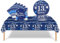 37Pcs 13th Birthday Tableware Set Navy Blue,13th Birthday Decorations with Party Paper Plates and Napkins,Plastic Table Cloth for Her His Girl Boy Happybirthday Table Decoration Dinnerware Supplies