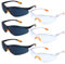 PIWOSGOL 6er-Pack Schutzbrillen Arbeitsschutzbrille, Schutzbrille, Augenschutzbrille Laborbrille kratzfeste LinsenSicherheitsbrille für Kinder Herren Damen, Schutzbrille für Brillenträger