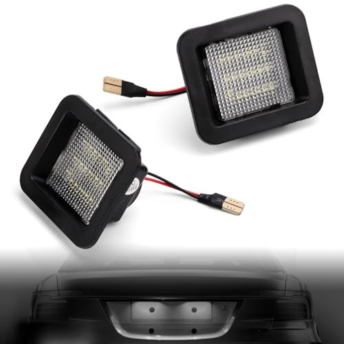 2stk Kennzeichenleuchte Led Kompatibel mit Ford F150 2015-2020 F150 Raptor 2017-2020, Premium-Kennzeichenleuchte für Nummernschilder Verbesserte Sichtbarkeit Plug-And-Play-Autozubehör