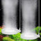 2 Pcs Aquarium Luftstein Nano, 100mm Nano Sprudelstein für Aquarium, Sprudelstein für Teiche, Sauerstoffstein Nano Bubble Air Stone Dekor, Aquarium Luftausströmer, Luftstein für Aquarien Fisch Tank