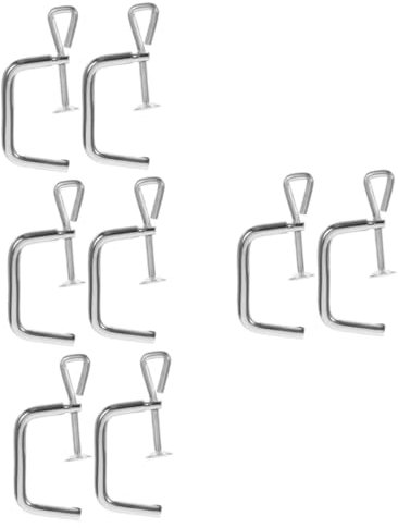 Cabilock 8pcs Homemade Pasta Machine Accessory Sieve Clip Clamp Replacement Part for Electric Noodle Maker