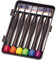 AMK® Draper Precision Screwdriver Set 6 Piece Fine Tips for Precision Work Electronics & Glasses Repairs with Colour Coded Handles