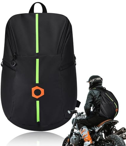 Reflektierender Motorrad-Rucksack – leichter Helm-Rucksack