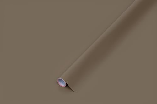 d-c-fix Möbel-Klebefolie seidenmatt teak brown 45 cm x 2 m - Möbelfolie selbstklebende Deko-Folie Küche Tisch Schrank Fensterbank Küchenfronten Schrankfolie Tischfolie