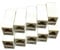 Ethernet Coupler | Female to Female Ethernet Extender - 10x Network Double Straight Head Lan Cable Joiner for High-Speed Data Transfer