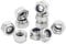 M10 Stainless Steel Lock Nuts,10mm Self Nylock Locking Nuts with Nylon Inserts (Pack of 30)