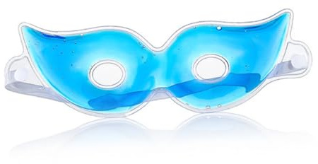 Healvian 2stücke Eis Augenmaske Gel Kühlpads Blau Wiederverwendbar Entspannende Kühlmaske Gegen Augenringe Und Schwellungen Für Besseren Schlaf