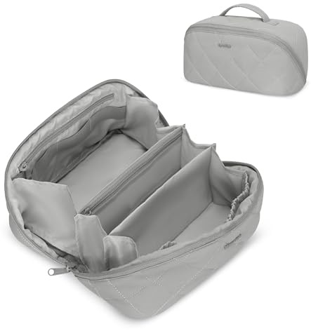 Hynes Eagle Kosmetiktasche Damen Kulturbeutel Schminktasche Reise Make Up Tasche mit Transparente Trenner