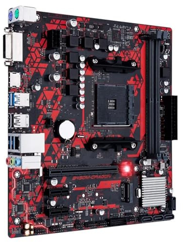 scheda madre Fit For ASUS B450M DRAGON Scheda madre AMD B450 AM4 DDR4 M.2 MATX USB 3. DVI HDMI