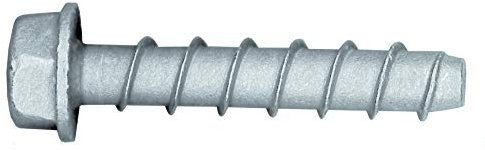 PARCO Betonschrauben High Tec 1000, 6-KT SW13, ETA-Zulassung, 50 Stück, 8x80 mm, Legierter Stahl, Außensechskant, Teilgewinde, 1.5mm, Rechtsgewinde, Standard, 6er Pack