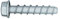 PARCO Betonschrauben High Tec 1000, 6-KT SW13, ETA-Zulassung, 50 Stück, 8x80 mm, Legierter Stahl, Außensechskant, Teilgewinde, 1.5mm, Rechtsgewinde, Standard, 6er Pack