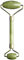 Molinter Jade Roller Face Roller Masajeador Natural para Levantamiento Facial Jade Beauty Tool Masajeador Facial