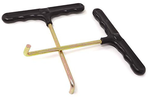 HONBAY 2PCS Trampoline Spring Pull Tool T-Hook