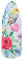 XNSHUN Bügelbrettbezug Bügeltischbezug, Extra Dick Klassischer Baumwollbezug Mit Elastischem Gummizug, Extra Dampfdurchlässig Bügelbrettbezug Für Dampfbügelstation/Dampfbügeleisen, 140x50cm (Stil B)