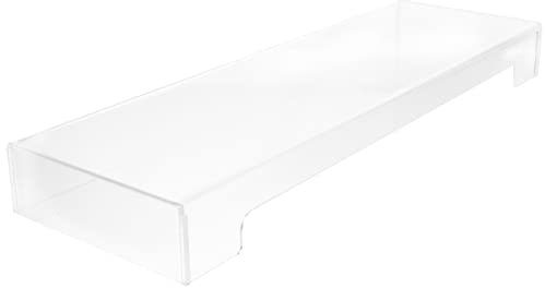 DOITOOL Clear Acrylic Keyboard Cover Protector Anti-Cat, Desktop Keyboard Protector Mechanical Keyboard Cover Computer Keyboard Mice Accessories (18.6 x 5.9X 1.8inch)