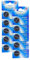 Eunicell - 10 x CR2032 3V Lithium Coin Battery/Button Battery - (DL2032/CR2032) Suitable for use in LED lights, Digital Voice Recorders, Toys, Blood Glucose, Cholesterol Testing, Meters, Toys