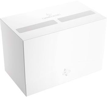 Gamegenic Double Deck Holder 200+ XL White - Caja para mazos