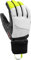 LEKI Griffin Prime 3D Handschuhe, White-Graphite-Ice Lemon, EU 9