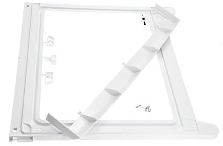 LUTH Premium Profi Parts Zwischenbaurahmen kompatibel mit Bosch 00576101 Wtz20410 für Waschmaschine Trockner