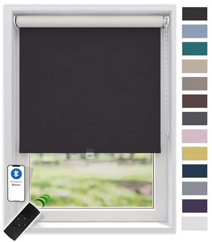 EFIXS Thermorollo White Reflex, Breiten: 40-240, Höhe bis 275 cm, Hier 130 x 190 cm (BxH) Anthrazit, Verdunklungsrollo, Kettenzug, Springrollo, Motor