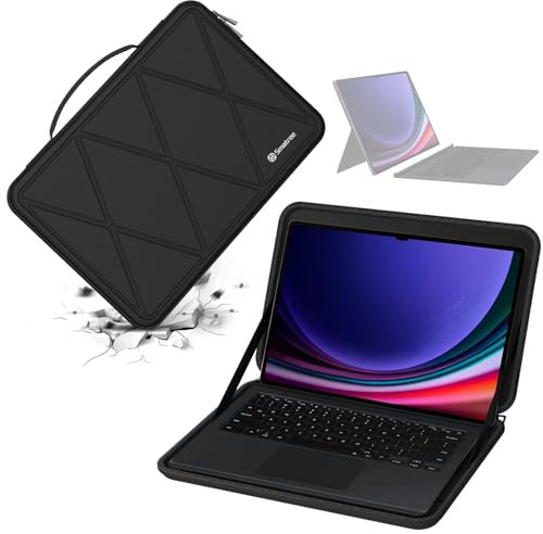 Smatree Hard EVA Protective Sleeve Case Compatible for 12.4 inch Samsung Galaxy Tab S10 Ultra,14.6 inch Samsung Galaxy Tab S9 Ultra, Samsung Galaxy Tab S8 Ultra Tablet Bag (X8041)